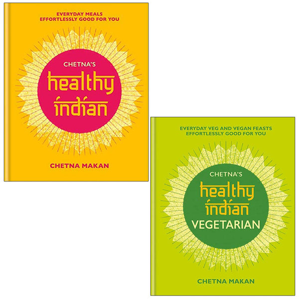 Chetna’s Healthy Indian & Vegetarian Collection: 2 Books