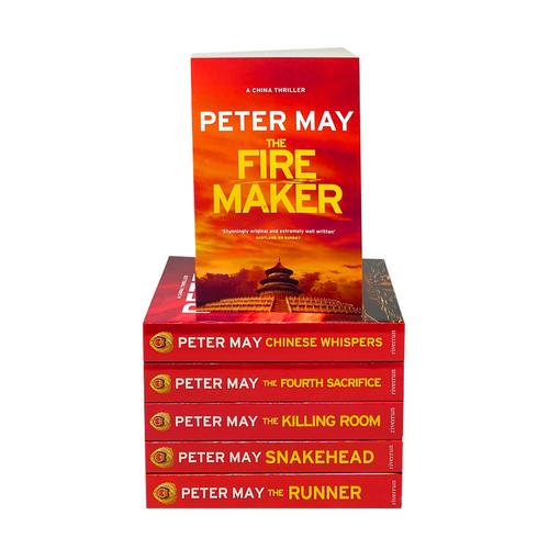 Peter May's China Thrillers Collection – 6 Books Set (Includes: Chinese Whispers, The Firemaker)