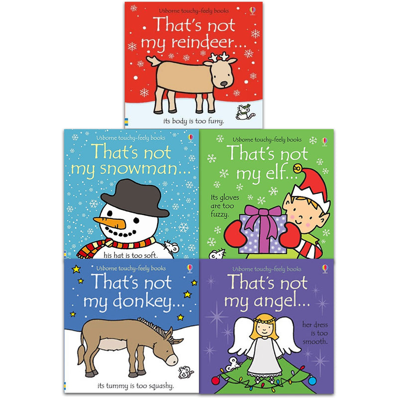 Usborne That's Not My Christmas Series: 5 Books Collection (Touchy-Feely Board Books) by Fiona Watt