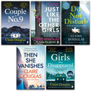 Claire Douglas: 5-Book Collection (The Couple at No. 9, Just Like the Other Girls, Do Not Disturb, The Girls Who Disappeared, Then She Vanishes)