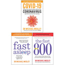 Michael Mosley 3 Books Collection - Covid-19, Fast Asleep, The Fast 800