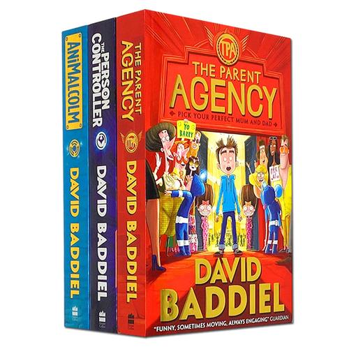 The David Baddiel Collection: 3 Books Set (The Parent Agency, The Person Controller, Animalcolm)