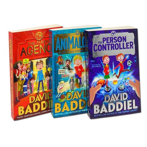 The David Baddiel Collection: 3 Books Set (The Parent Agency, The Person Controller, Animalcolm)