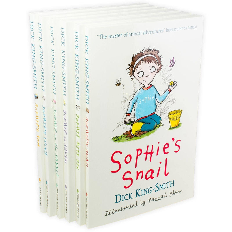 Dick King-Smith's Sophie’s Animal Adventures: 6 Books Set (Includes: Sophie's Snail, Sophie's Tom)