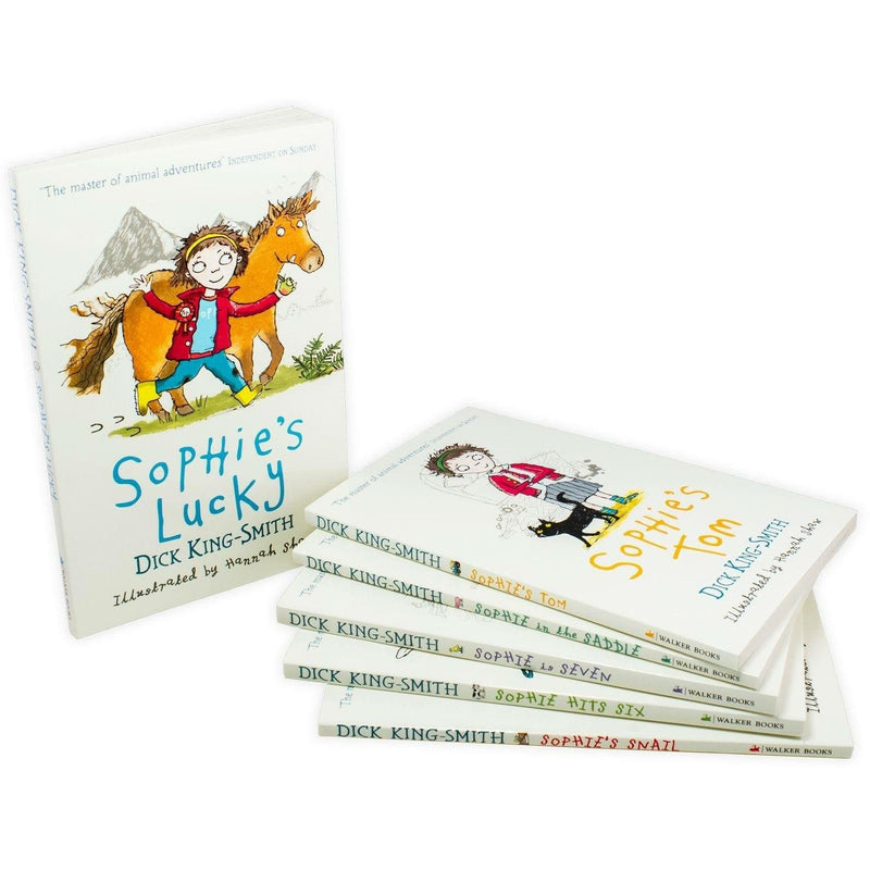 Dick King-Smith's Sophie’s Animal Adventures: 6 Books Set (Includes: Sophie's Snail, Sophie's Tom)