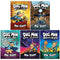 Dog Man: Series 6-10 - 5-Book Collection by Dav Pilkey (Brawl of the Wild, For Whom the Ball Rolls, and more)