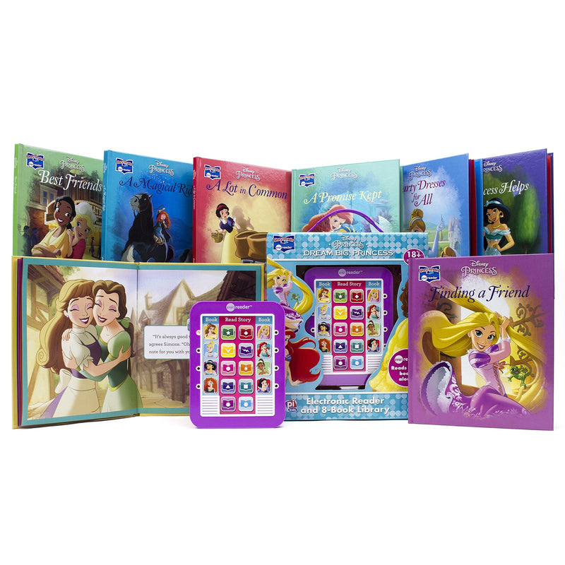 Disney Princess Ariel, Rapunzel, Belle, and More! Dream Big Princess Me Reader and 8 Book Library (Copy)