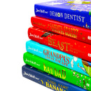 David Walliams 6 Books Collection Set Hardcover Edition (Gangsta Granny Strikes Again, Code Name Bananas, Bad Dad, Grandapa Great Escape, The Beast of Buckingham Palace, Demon Dentist)