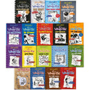 Diary of a Wimpy Kid: 18 Books Collection (Diper Överlöde, Big Shot, The Deep End, Wrecking Ball, and more)