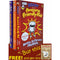 Diary of an Awesome Friendly Kid: Collection of 4 Books by Jeff Kinney (Adventure, Spooky Stories)