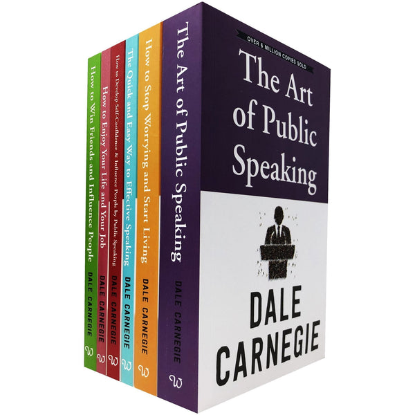 Dale Carnegie Personal Development Collection – 6 Books Set