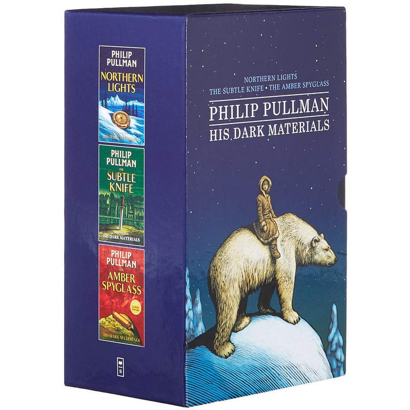 Philip Pullman: His Dark Materials Trilogy – 3 Books Box Set (Northern Lights, The Subtle Knife, The Amber Spyglass)