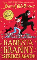 David Walliams 4 Books Collection Set - Gangsta Granny Strikes Again, Bad Dad, SPACEBOY, Code Name Bananas