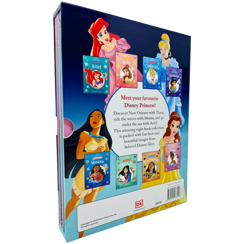 Disney Princess Magical Collection: 8 Books Box Set (Moana, Mulan, Pocahontas, Tiana, Ariel, Belle, Cinderella & Jasmine)