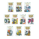 Doctor Who: Target Collection 10 Books Set (The Pirate Planet, City of Death, Crimson Horror, Day of the Doctor, Dalek, Fires of Pompeii, Rose, Eaters of Light, Witchfinders, Christmas Invasion)