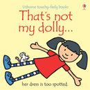 Usborne That's Not My Dolly: Touchy-Feely Board Book