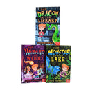 Kit the Wizard: The Dragon in the Library - 3-Book Collection by Louie Stowell