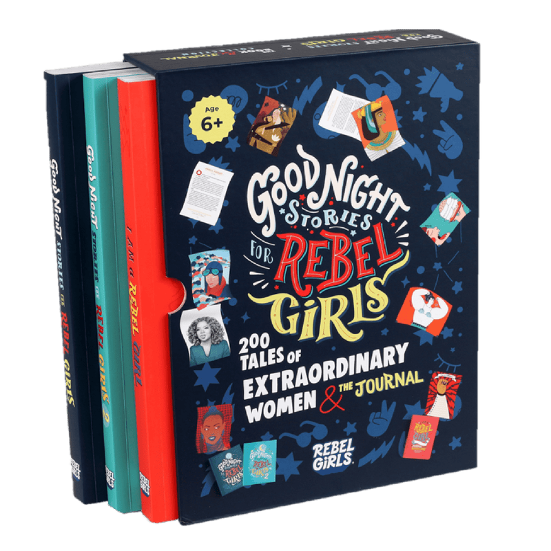 Good Night Stories for Rebel Girls 3-Book Gift Set