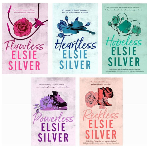 Chestnut Springs Series by Elsie Silver: 5-Book Collection (Hopeless, Heartless, Flawless, Powerless, Reckless)