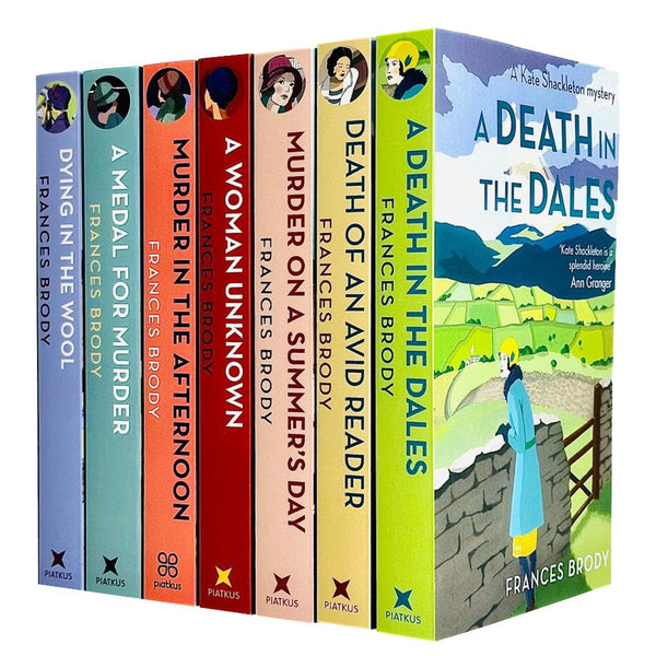 Kate Shackleton Mysteries Collection - 7 Books Set by Frances Brody