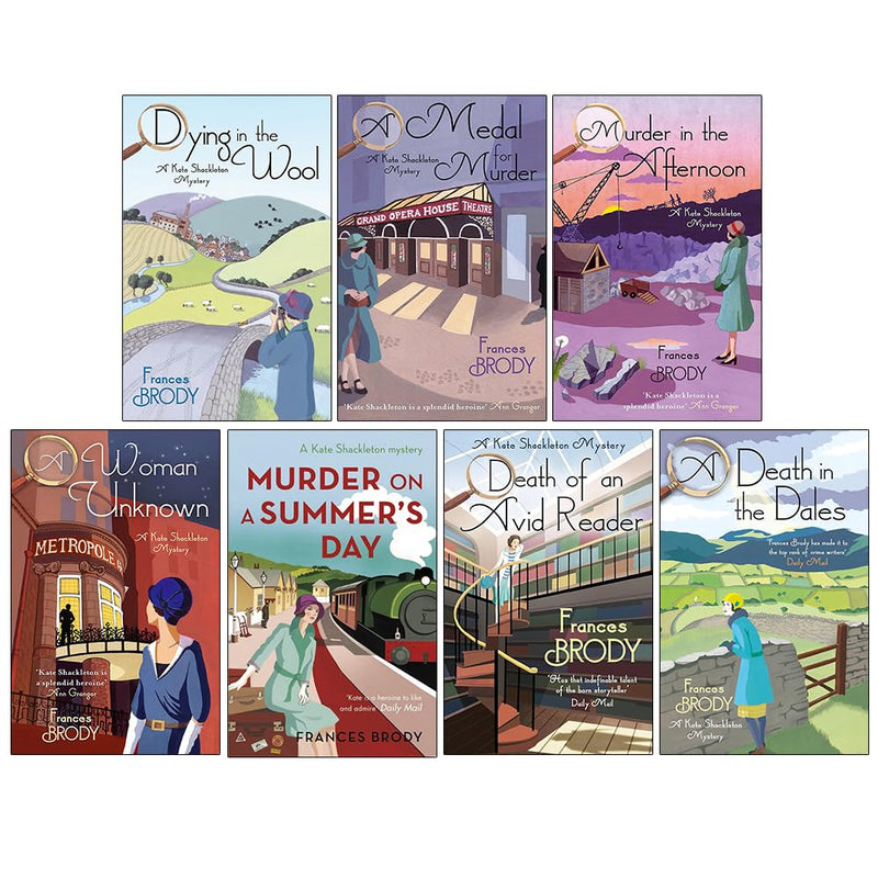 Kate Shackleton Mysteries Collection - 7 Books Set by Frances Brody