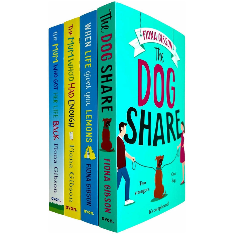 Fiona Gibson Collection: 4 Books (The Dog Share, When Life Gives You Lemons, The Mum Who Had Enough, and The Mum Who Got Her Life Back)