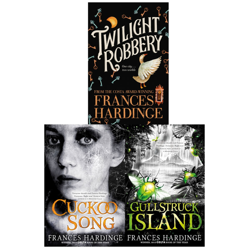 Frances Hardinge Collection: 3 Books (Cuckoo Song, Twilight Robbery, Gullstruck Island)