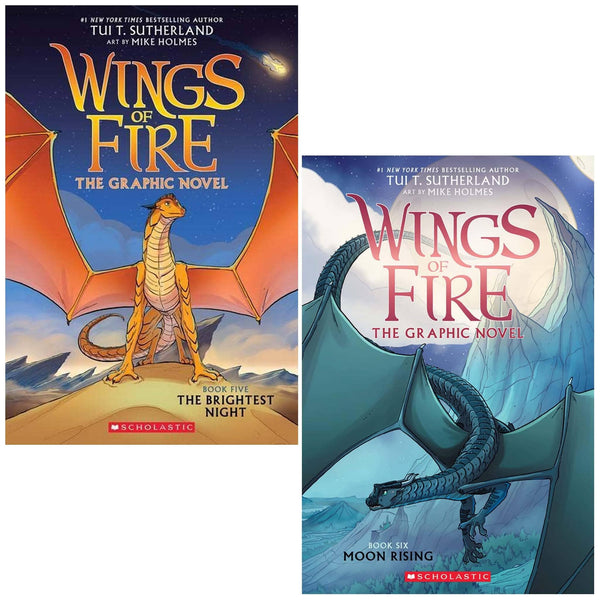 Wings of Fire Graphic Novels: 2-Book Collection (The Brightest Night, Moon Rising)