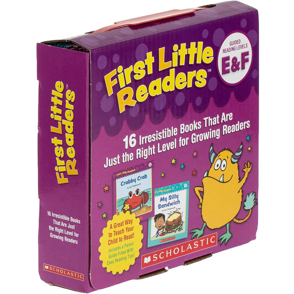 First Little Readers: Guided Reading Levels E & F Parent Pack - 16 Charming Books for Developing Readers