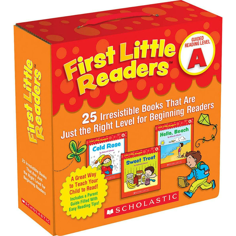 First Little Readers: Guided Reading Level A Parent Pack - 25 Engaging Books Perfect for New Readers