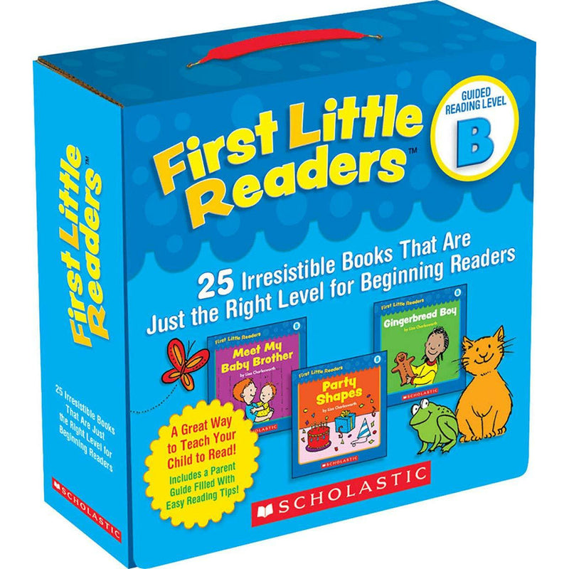 First Little Readers: Guided Reading Level B (Parent Pack) - 25 Irresistible Books for Beginning Readers