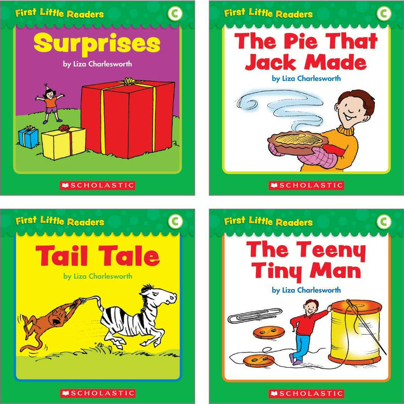 First Little Readers: Guided Reading Level C (Parent Pack): 25 Irresistible Books That Are Just the Right Level for Beginning Readers