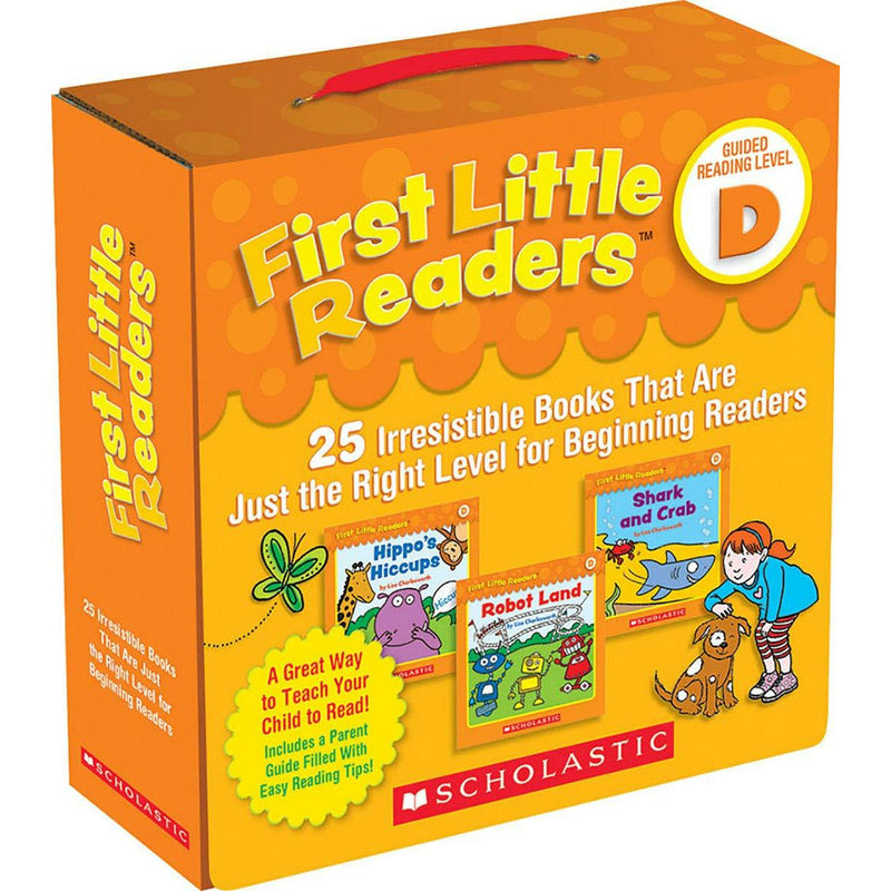 First Little Readers: Guided Reading Level D (Parent Pack) - 25 Irresistible Books for Beginning Readers