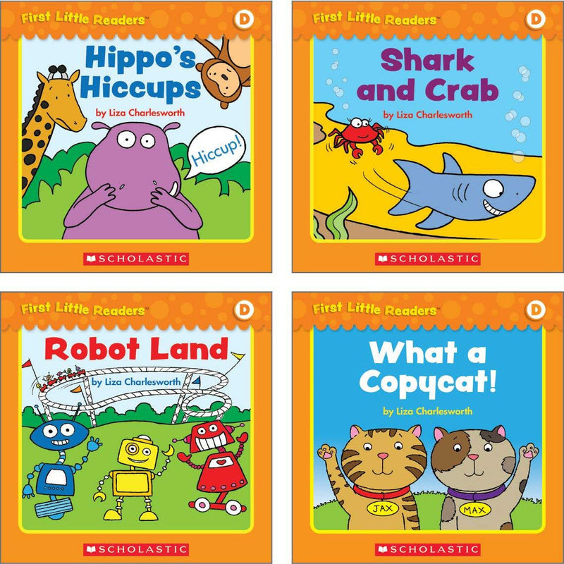 First Little Readers: Guided Reading Level D (Parent Pack) - 25 Irresistible Books for Beginning Readers