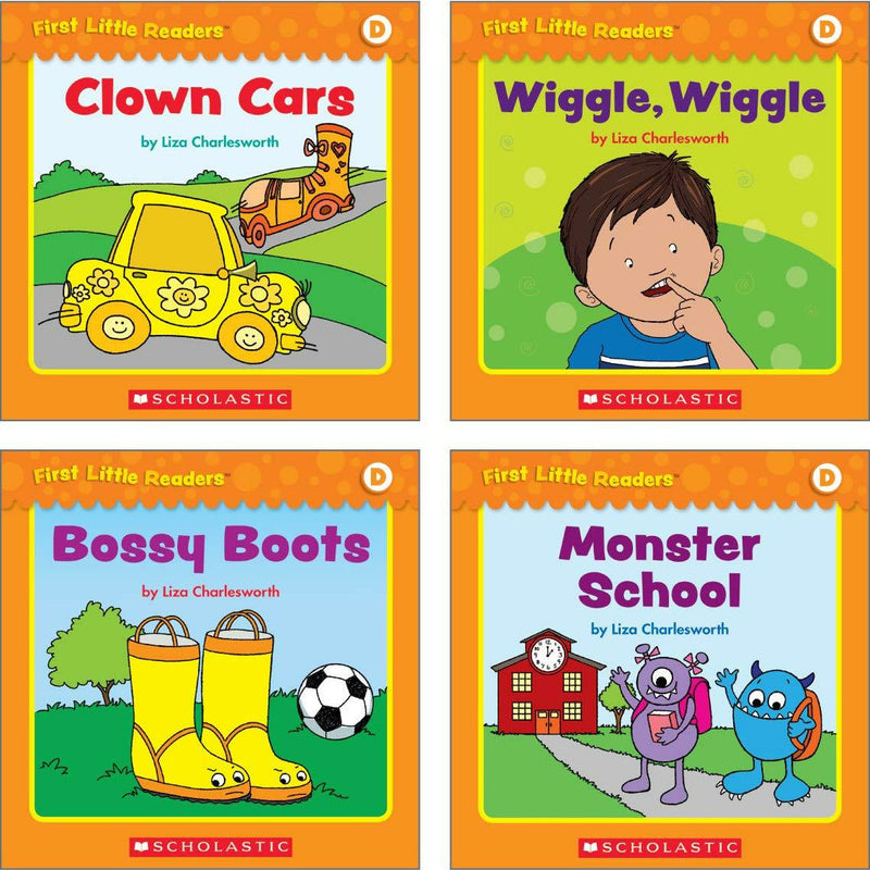 First Little Readers: Guided Reading Level D (Parent Pack) - 25 Irresistible Books for Beginning Readers