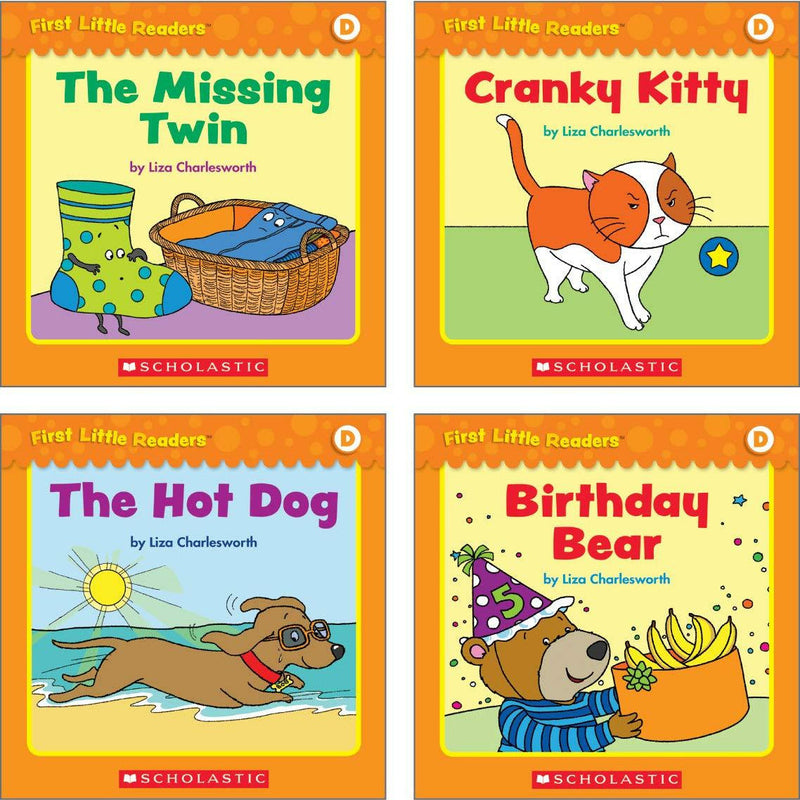 First Little Readers: Guided Reading Level D (Parent Pack) - 25 Irresistible Books for Beginning Readers