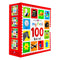 My First 100 Board Books Box Set: 4-Book Collection (First 100 Words, Numbers, Colors, Shapes, First 100 Animals, First 100 Things That Go)