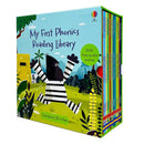 Usborne: My First Phonics Reading Library – 20-Book Collection Box Set (With Free Online Audio, Age 3+)