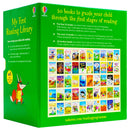 Usborne Very First Reading Library 50 Books Set Collection Age 3+ (Read At Home)