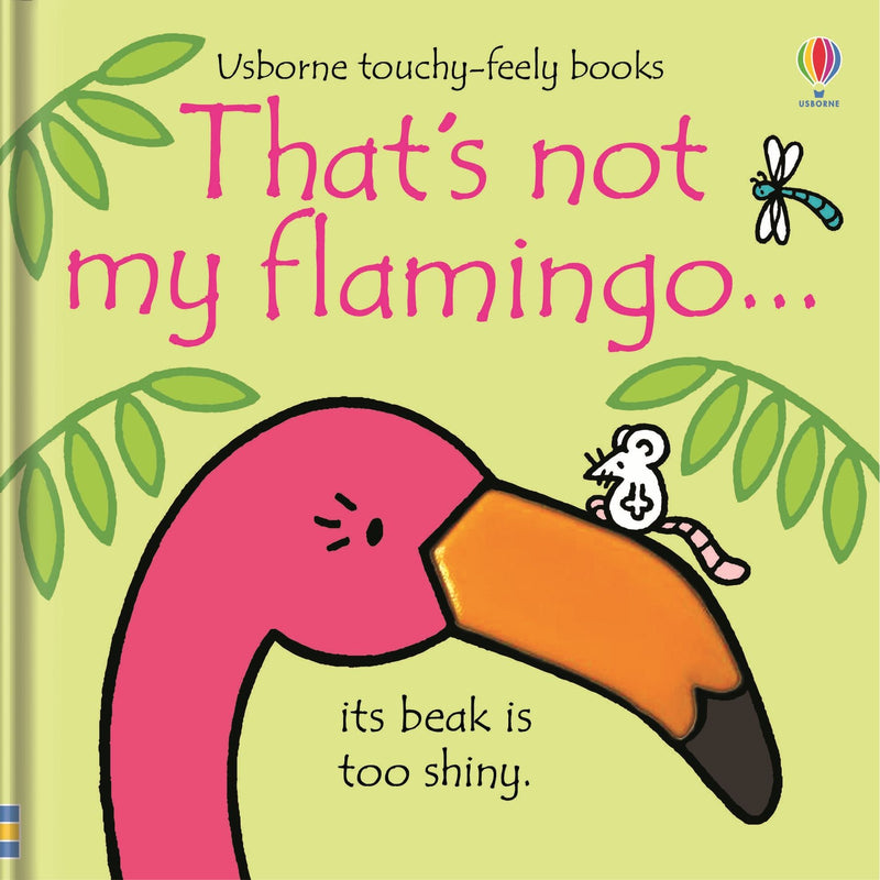 Usborne "That's Not My Flamingo" (Touchy-Feely Board Book)