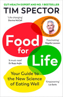 Food for Life and The Food for Life Cookbook 2 Books Collection Set by Tim Spector