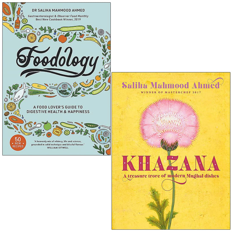 Foodology & Khazana Cookbook: 2-Book Collection by Saliha Mahmood Ahmed