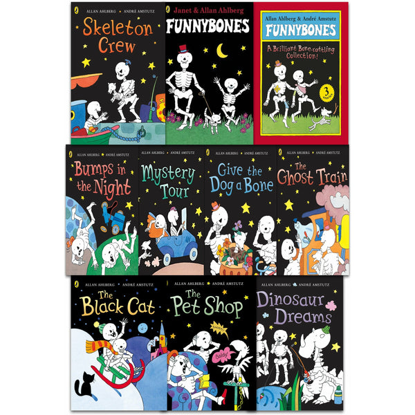 Funny Bones 10 Books Collection Set