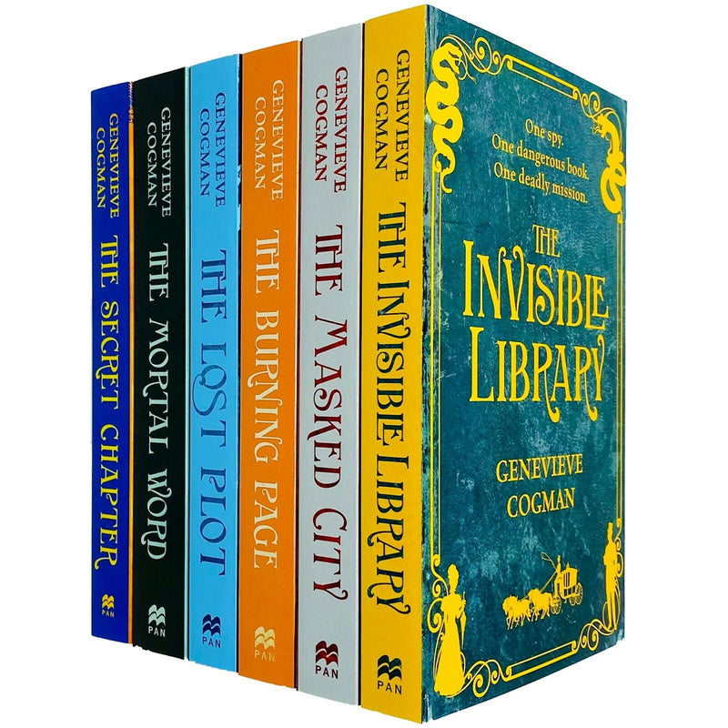 Invisible Library Series: 6 Books Collection by Genevieve Cogman (Masked City, Burning Page)