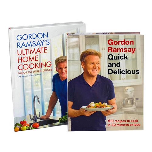 Gordon Ramsay 2 Books Collection - Ultimate Home Cooking, Quick & Delicious