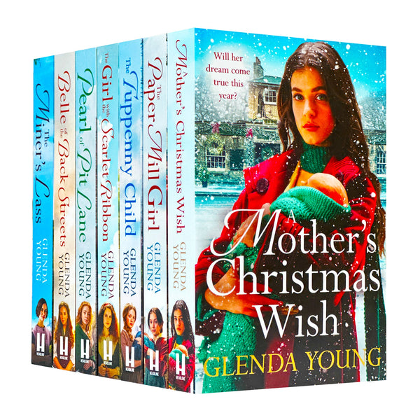 Glenda Young 7-Book Set Collection (A Mother's Christmas Wish, The Paper Mill Girl, Belle of the Back Streets & More)