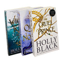 The Folk of the Air Series - 3-Book Collection by Holly Black (The Cruel Prince, The Wicked King, The Queen of Nothing)