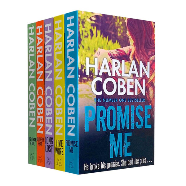 Harlan Coben Collection: 5-Book Set (Series 2 - The Final Detail, Darkest Fear, Promise Me, Long Lost, Live Wire)