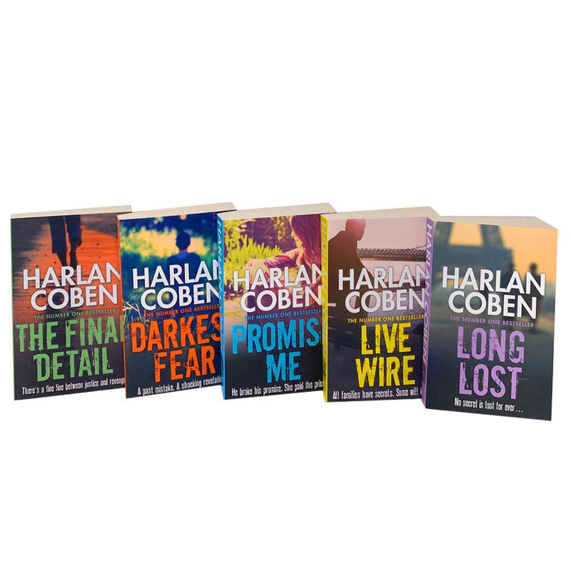 Harlan Coben Collection: 5-Book Set (Series 2 - The Final Detail, Darkest Fear, Promise Me, Long Lost, Live Wire)