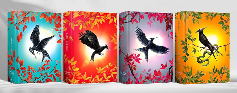 The Deluxe Hunger Games Collection (a stunning 4-book set of the iconic series EVERYONE is talking about!) includes Hunger Games, Catching Fire, ... of Songbirds and Snakes (The Hunger Games)